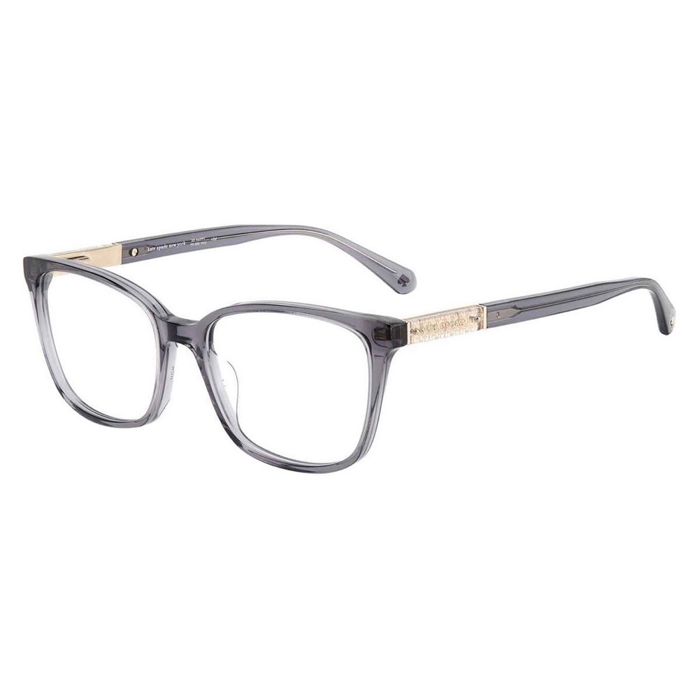 Kate Spade Ophthalmic Eyeglass Frames KB7 Davina Transparent Gray - Picture 2 of 11